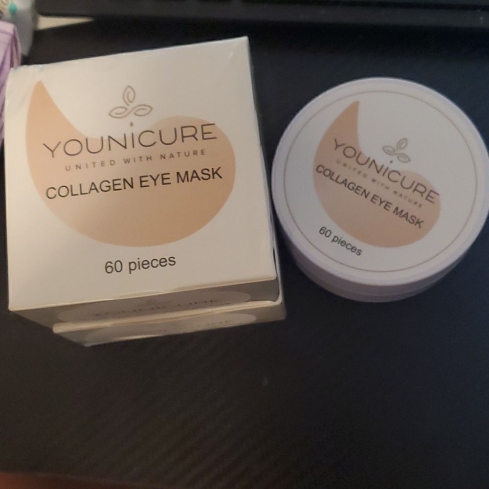 Younicure united with nature collagen mask 60pieces  one box